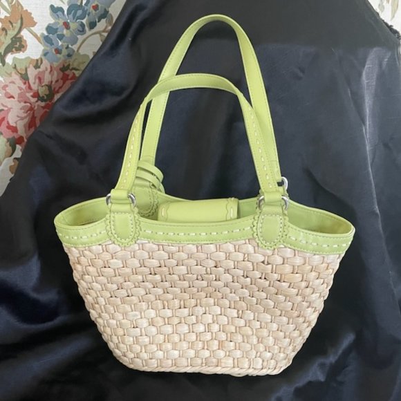 Vintage Brighton Straw Bag - Picture 2 of 3